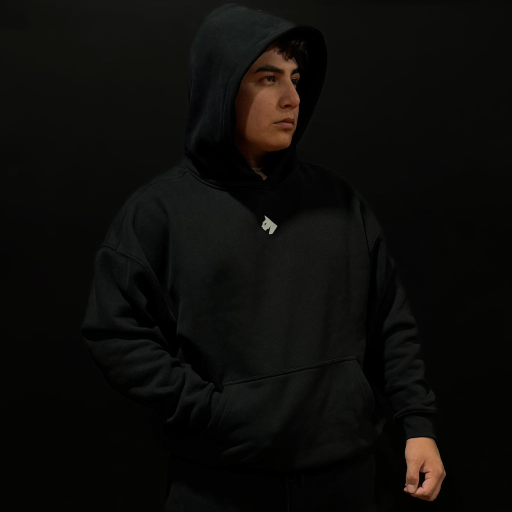 PROTOTYPE HOODIE BORN WILD - ONYX